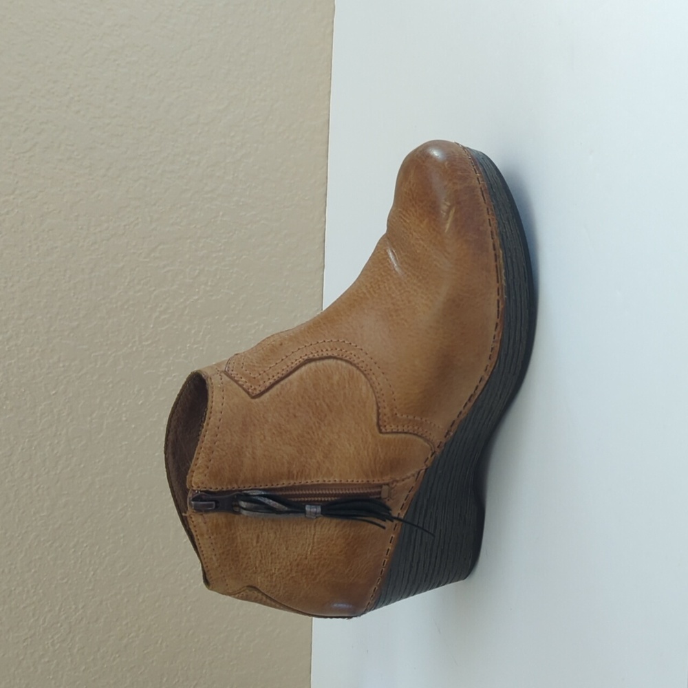 Dansko Veronica Western Wedge Ankle Boots